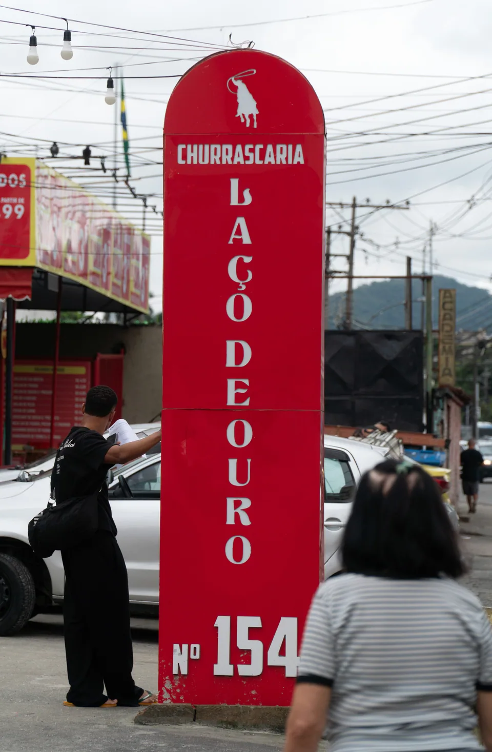 Totem do Laço de Ouro número 154 · endereço da casa em Taquara