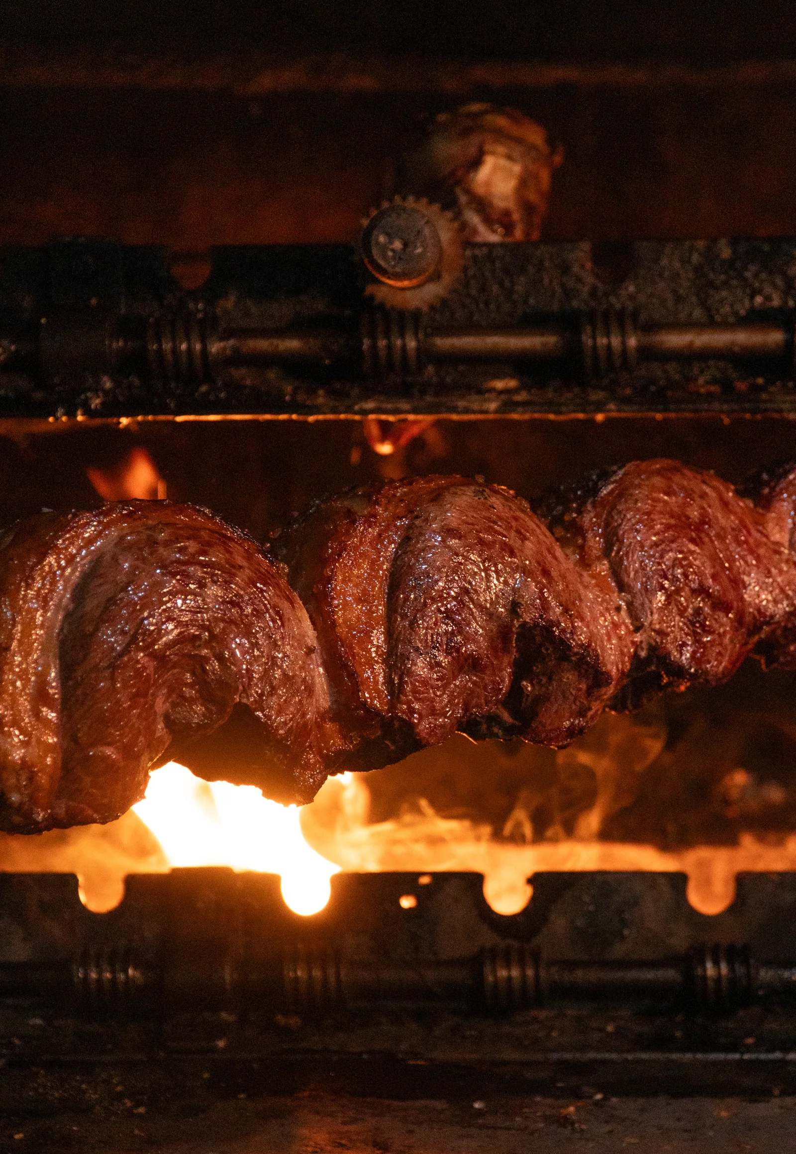 Picanha na brasa do Laço de Ouro